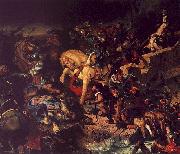 Eugene Delacroix The Battle of Taillebourg oil
